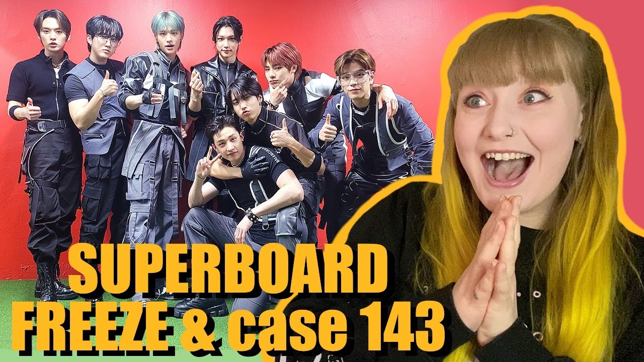 REACTION TO STRAY KIDS 'SUPERBOARD, FREEZE AND CASE 143' LIVE PERFORMANCE (lol i am a embarrassment)