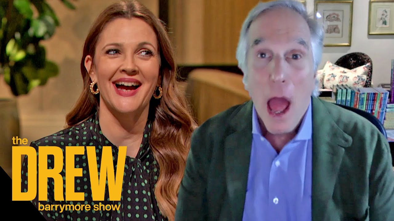 Drew Tells Henry Winkler How He Changed Her Life
