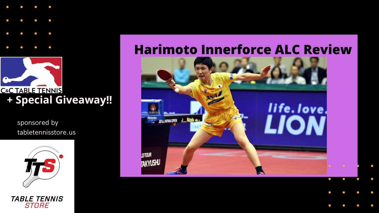 Tomokazu Harimoto Innerforce ALC Racket Review + Special Giveaway 🏓🧡🔥!!!!