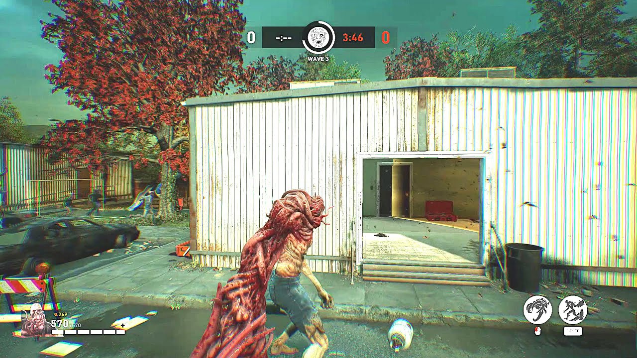 Back 4 Blood - Zombie Versus Gameplay: Crusher + Buster & Retch SOLO vs TEAM