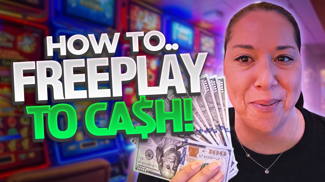 How to Cash Out Free Play! 🎰 Freeplay Friday