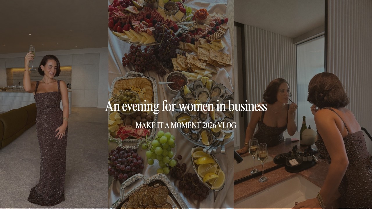 An evening for women in business | Make it a Moment 2026 Vlog