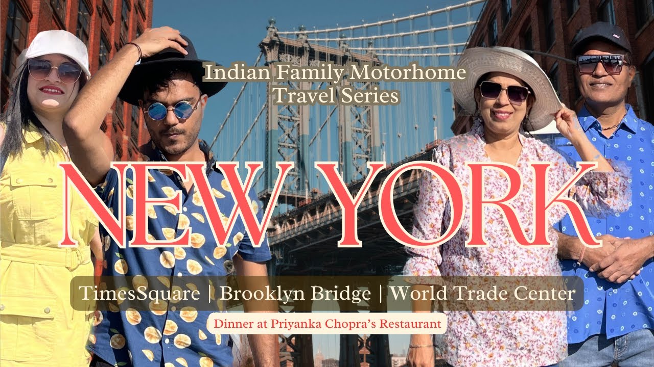 Indian Parents exploring New York | Dream come true | EP1 | Indian family traveling in America