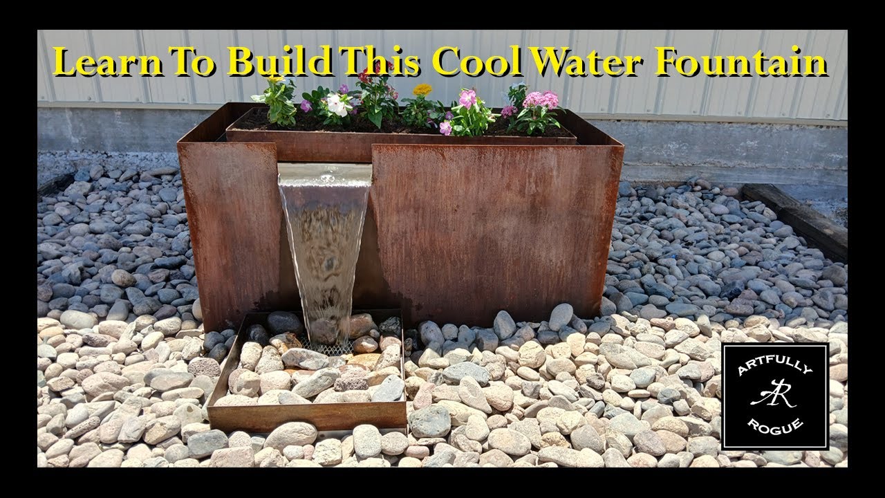 How To Build A Water Feature & Planter Combo