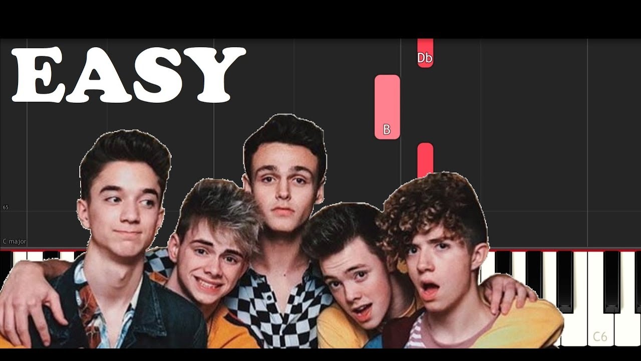 Why Don't We - Talk   (EASY Piano Tutorial)