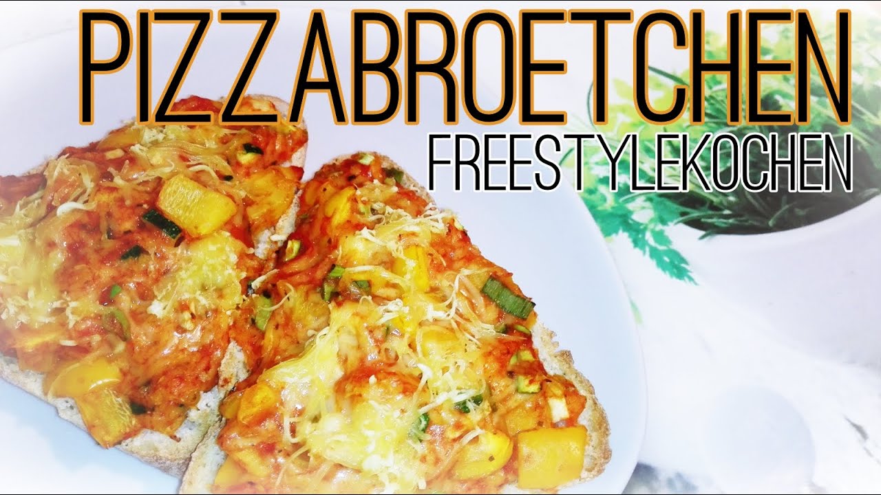Freestyle Kochen - PIZZABR&Ouml;TCHEN ! (vegan)