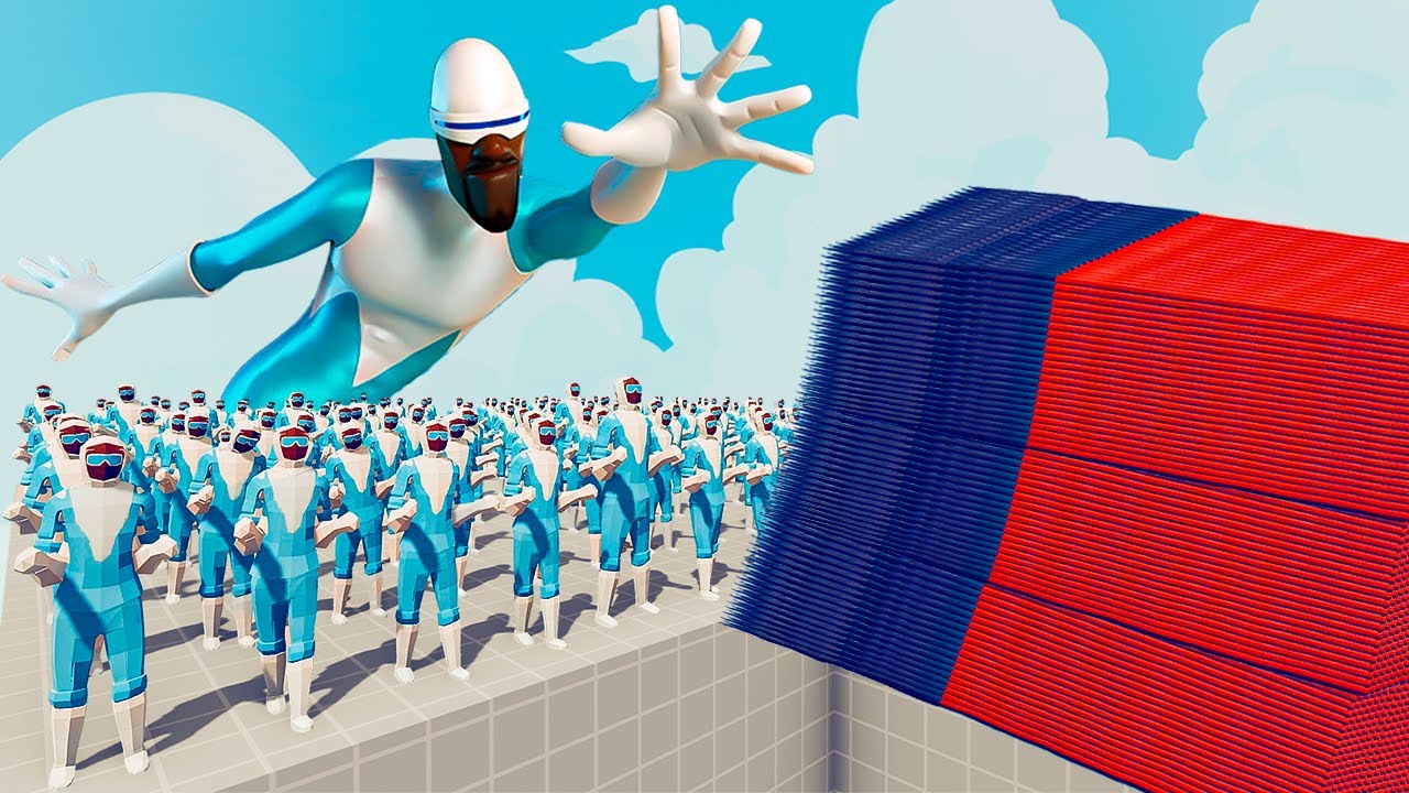 200x FROZONE + 1x GIANT vs EVERY GOD - Totally Accurate Battle Simulator TABS