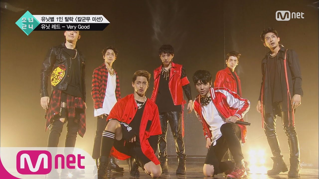 BOYS24 [3회] 유닛 레드의 ′블락비′＜Very Good＞@최종유닛결정전 160702 EP.3
