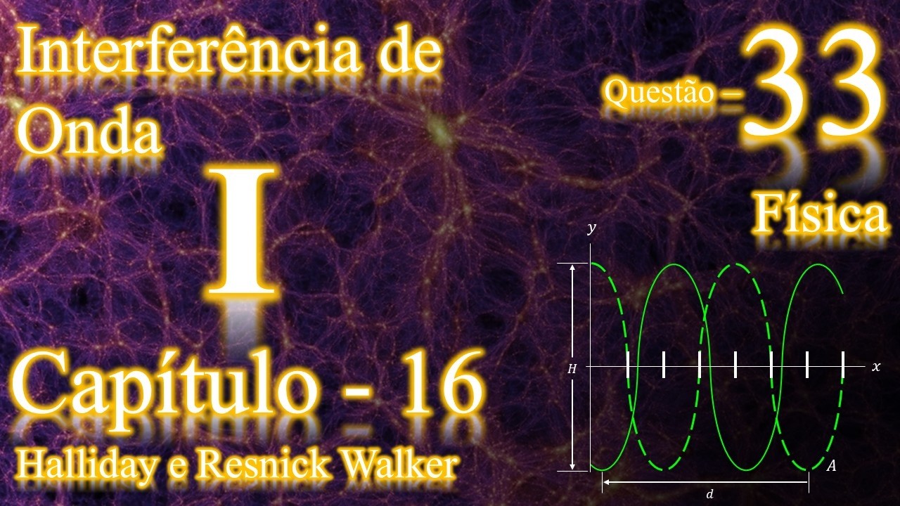 Questão 33 - Capítulo 16 - Física (Ondas I)