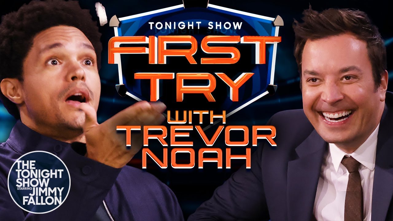 First Try with Trevor Noah | The Tonight Show Starring Jimmy Fallon