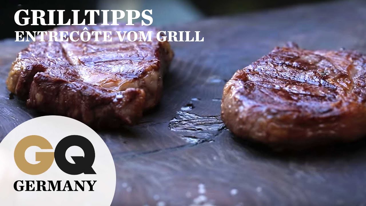 Perfektes Entrecôte vom Grill | Grilltipps vom Profi-Koch Shane McMahon | GQ Germany