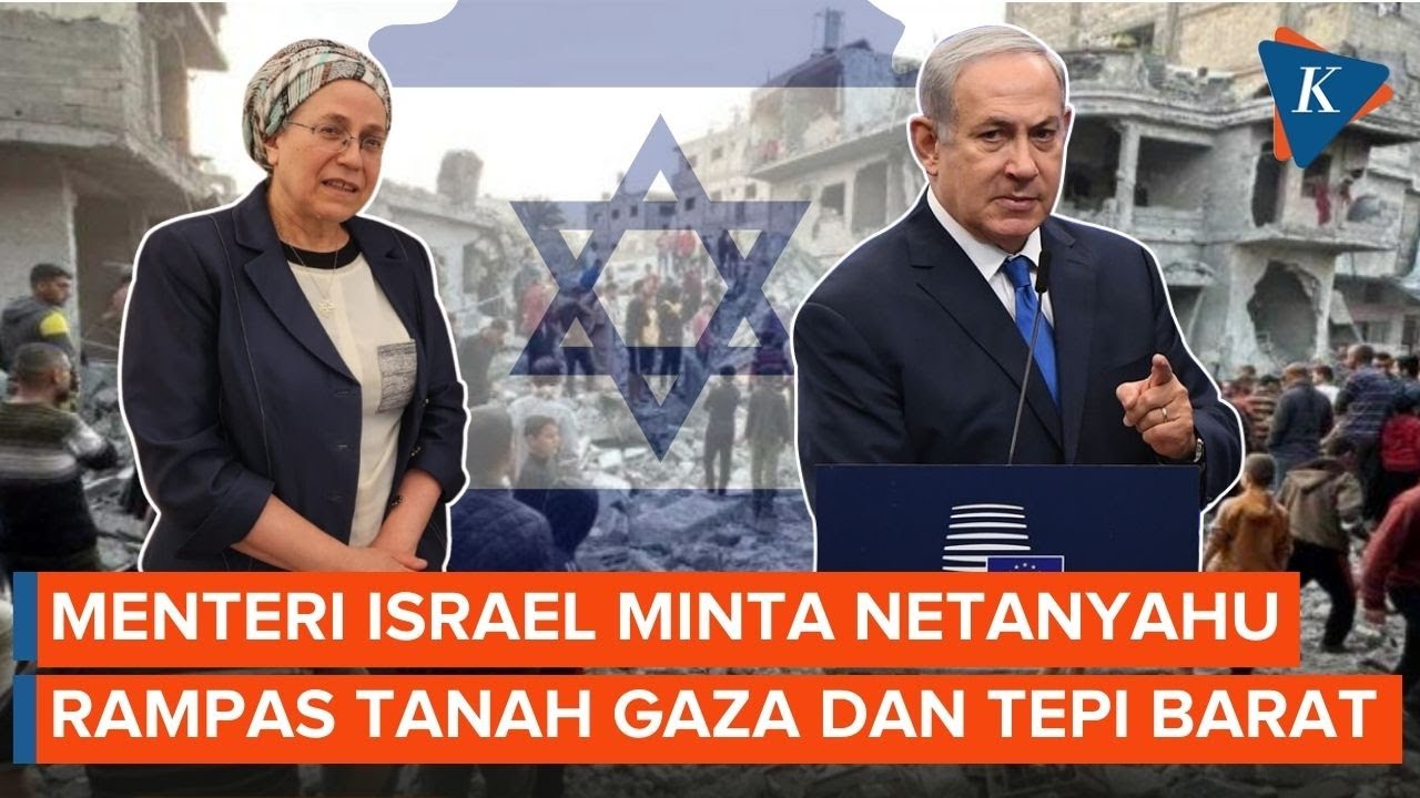 Menteri Israel Ingin Tanah Gaza dan Tepi Barat Dirampas, Sebut Ganjaran untuk Hamas