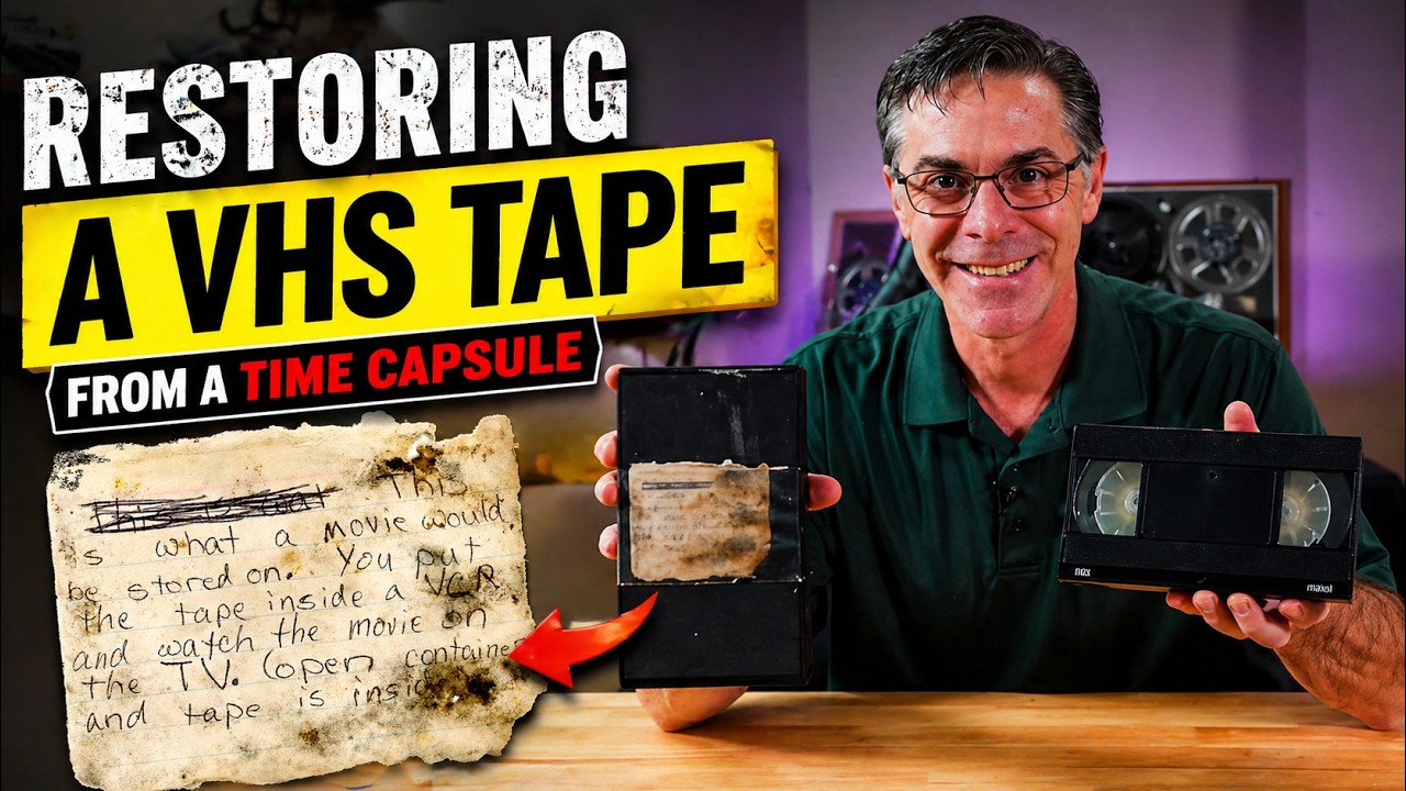 Time Capsule VHS Tape Restoration