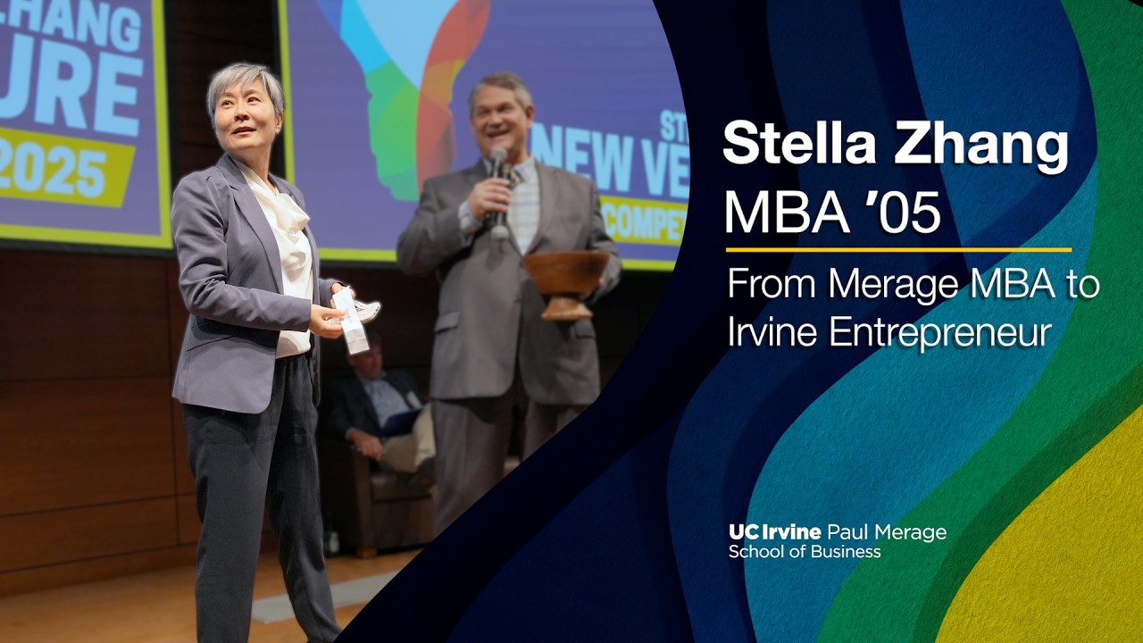 From Merage MBA to Irvine Entrepreneur: Stella Zhang's Story