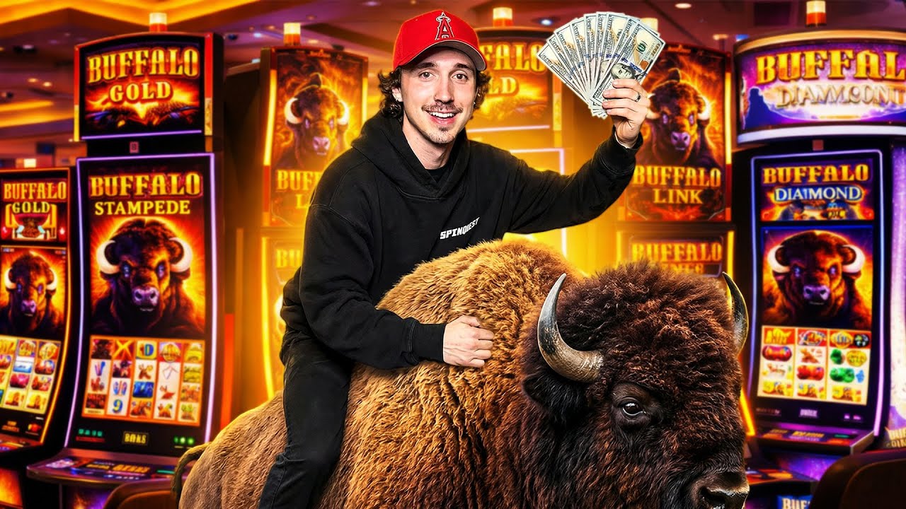 Я сыграл на ВСЕХ игровых автоматах Buffalo в этом казино!