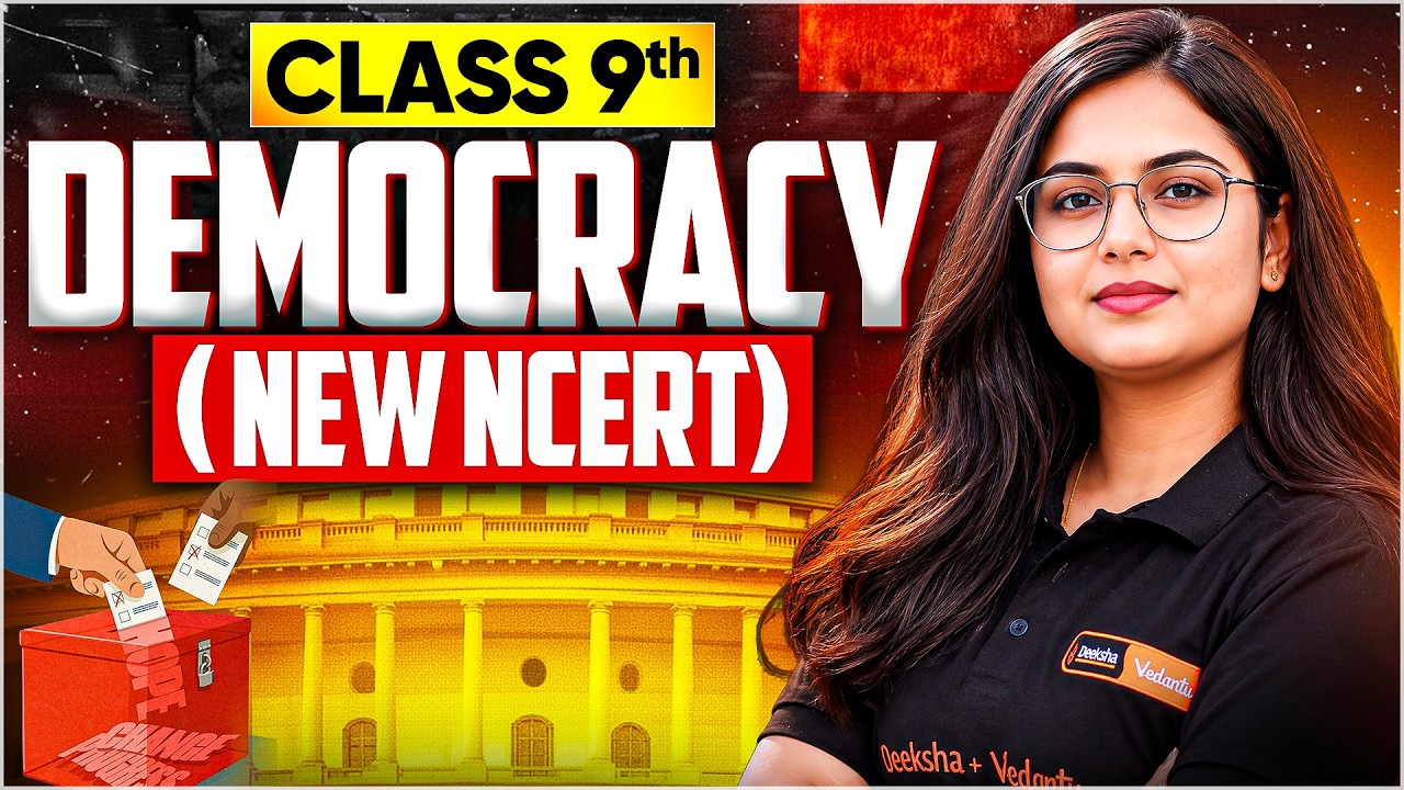Understanding Democracy Class 9 🗳️ New NCERT Social Science | 📝Class 9 CBSE | Tanvi Mam