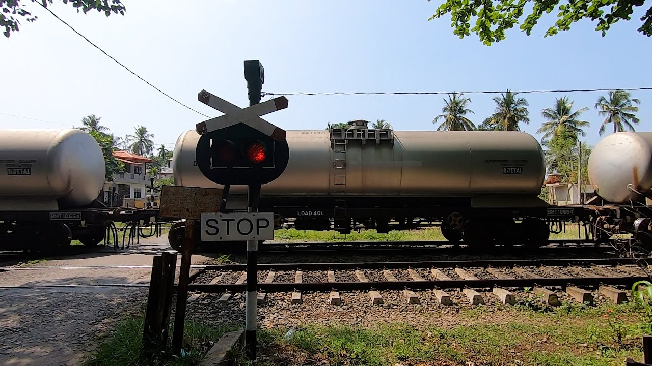 Horape Railway Station Level Crossing in Sri Lanka