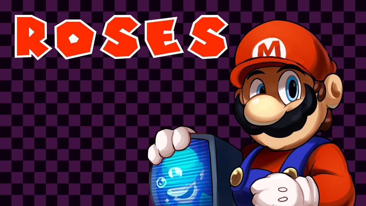 [FNF] ROSES BUT PROMO SHOW MARIO SINGS IT!
