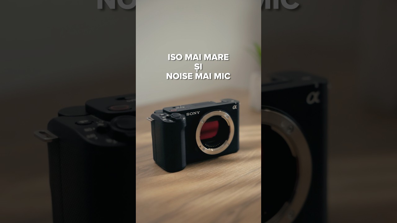Sony ZV-E1 ⏰ Full-frame cinematic pentru vloggeri avansați
