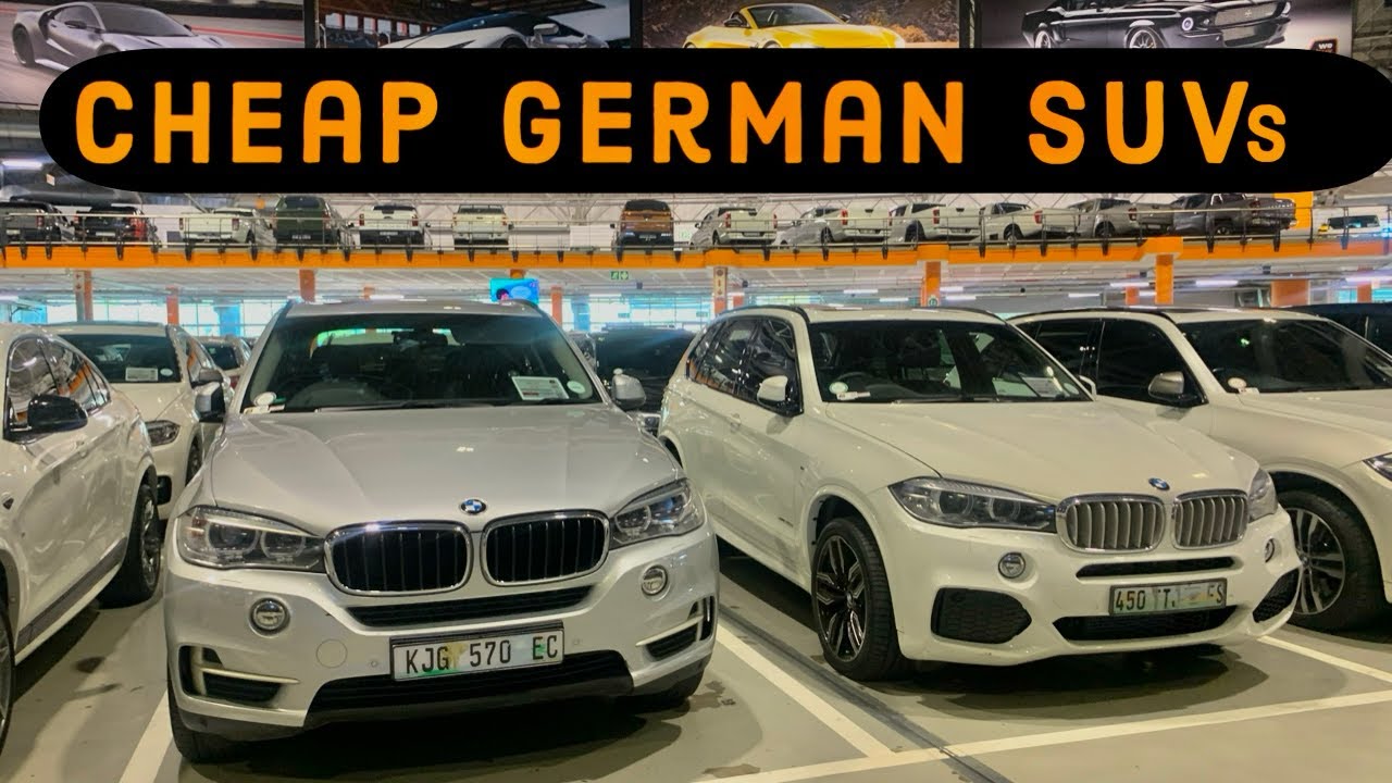 BMW luxury SUVs Xseries 1-7 at webuycars South Africa | mileage | price | condition | cheap