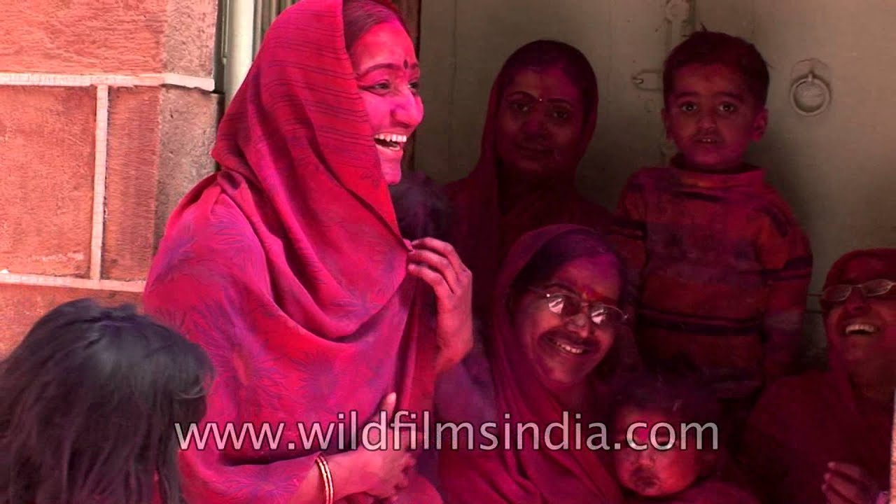 Jodhpur celebrates festival of colour 'Holi'