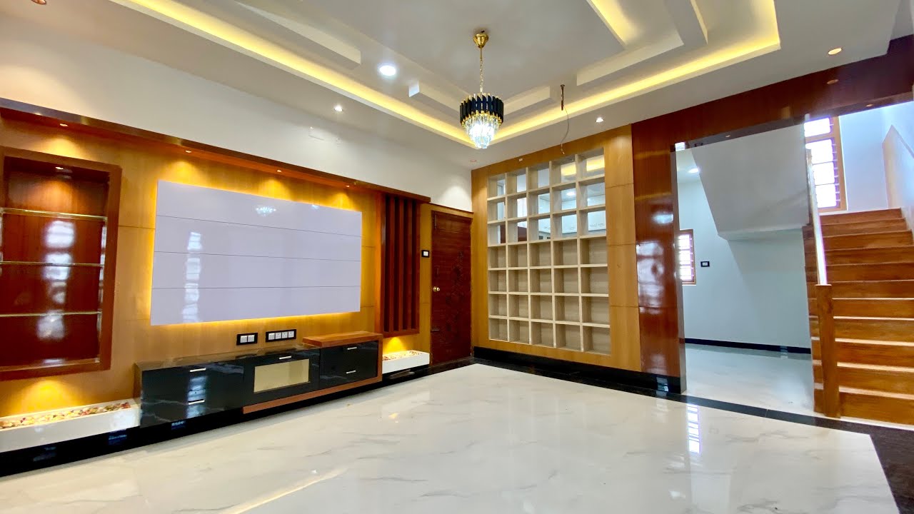 😍WOW அற்புதமான 3BHK வீடு🏠 Luxury Wooden Interior Works🔥🔥 Duplex House | Epi-860