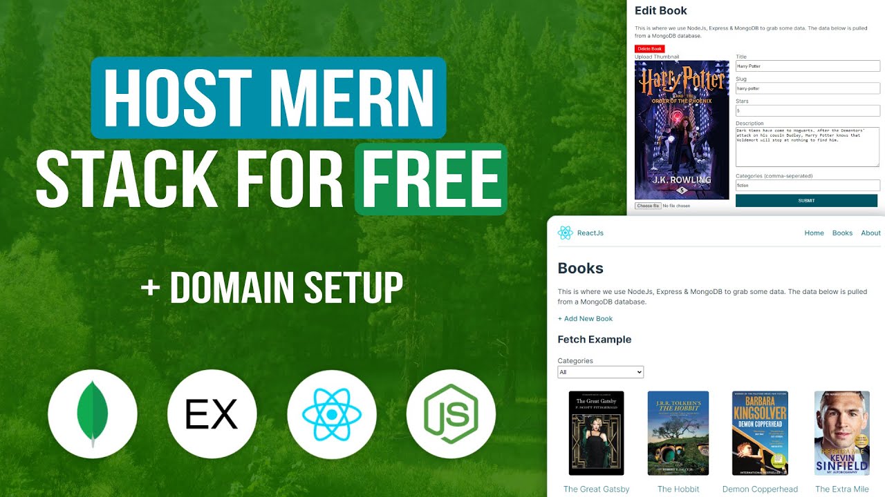 БЕСПЛАТНЫЙ хостинг MERN Stack — рендеринг + настройка доменного имени