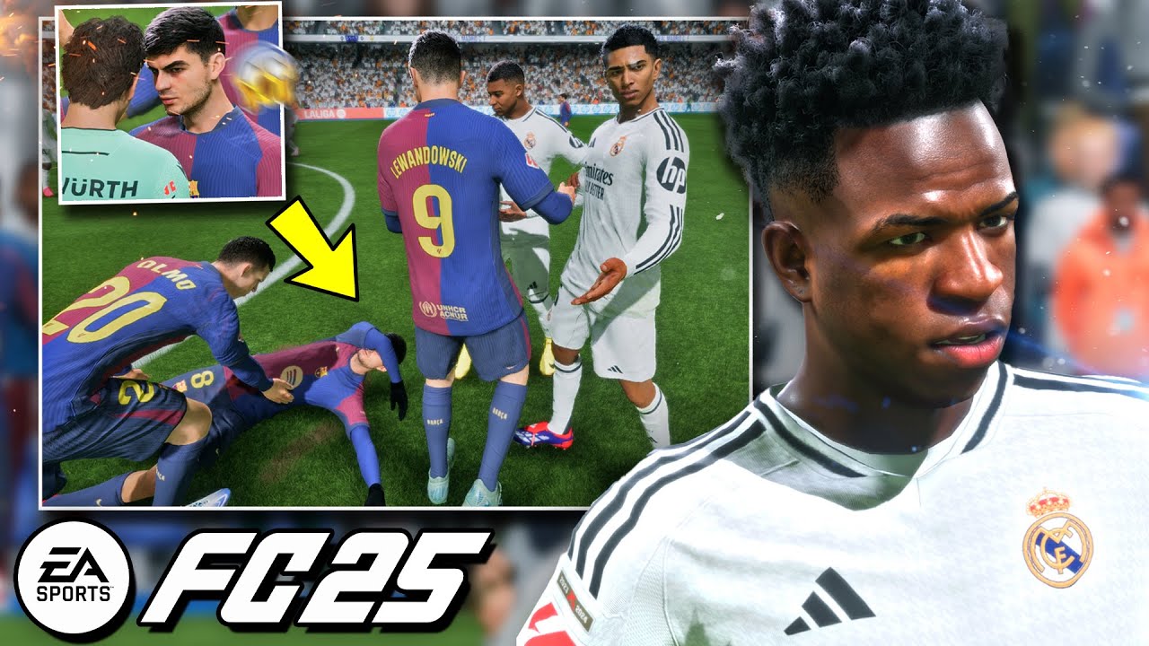 El-Cl&aacute;sico di FC 25....Duel Berdarah Dua Tim Terbaik Spanyol!!