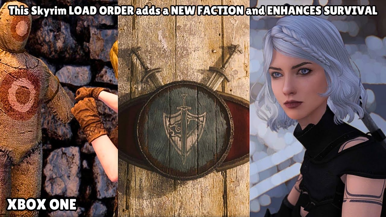 This Skyrim LOAD ORDER adds an ENTIRE FACTION and ENHANCES SURVIVAL on XBOX ONE