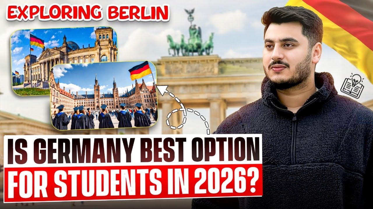 Exploring Berlin Germany 🇩🇪 My First Day in Berlin- Is Germany the Best Option for Students in 2026?
