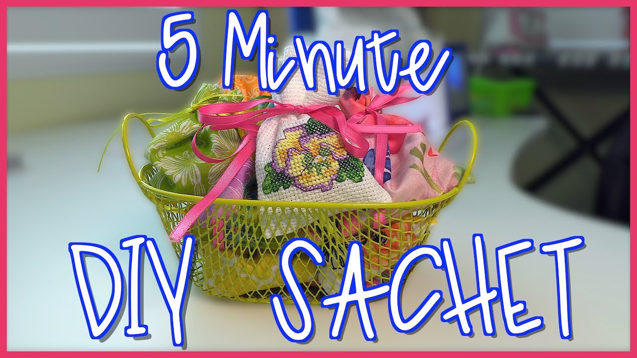 DIY Sachet | 5 Minute Sewing Project | The Sewing Room Channel