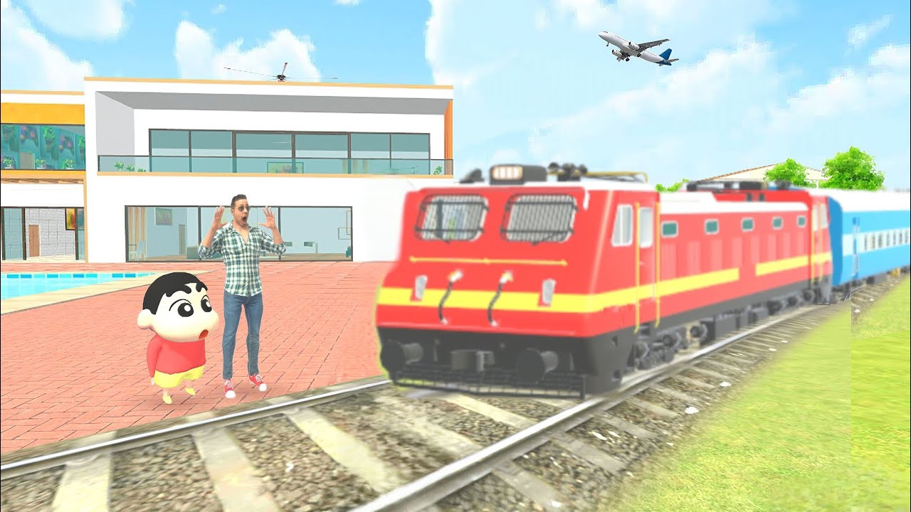Jack ke Ghar Per Ayi Train 😱😂 in Indian Theft Auto | New Update 🤩