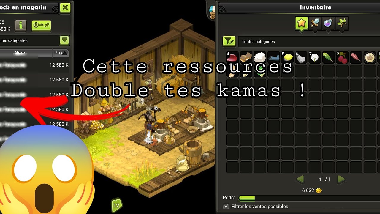 Doublez Vos Kamas Rapidement Avec Le Métier de Paysan ! Astuce Kamas Sur Dofus Touch