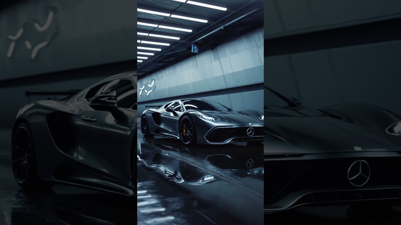 Mercedes Hypercar in the Light Tunnel – Future in Motion