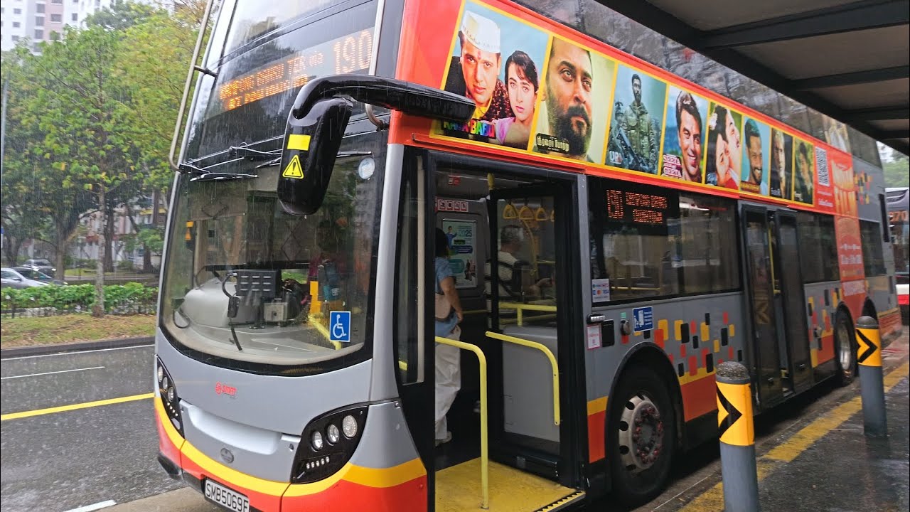 [heavy ahh rain] Short ride on SMB5069E on 190