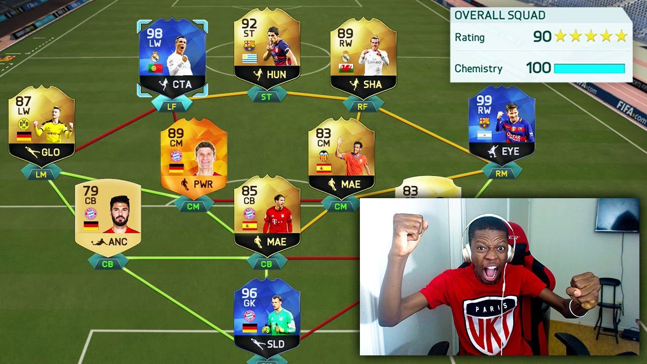 OMG 190 RATED FUT DRAFT !!! WORLD RECORD COMPLETED - FIFA 16 FUT DRAFT