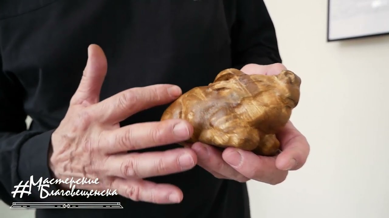 В.Ю. Получанкин, мастер резьбы по дереву #мастерскиеБлаговещенска