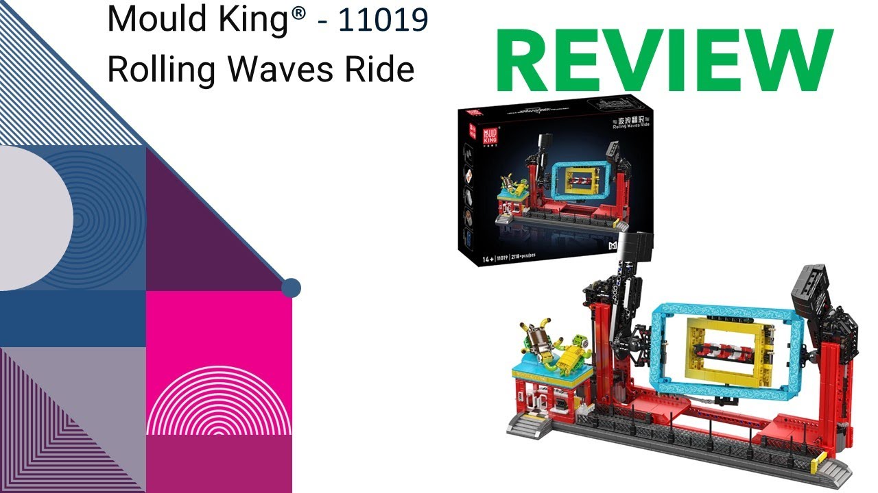 Mould King ® - 11019 Rolling Waves Ride (REVIEW) # Ben's Lego ® / Klemmbausteine Welt - Video 222