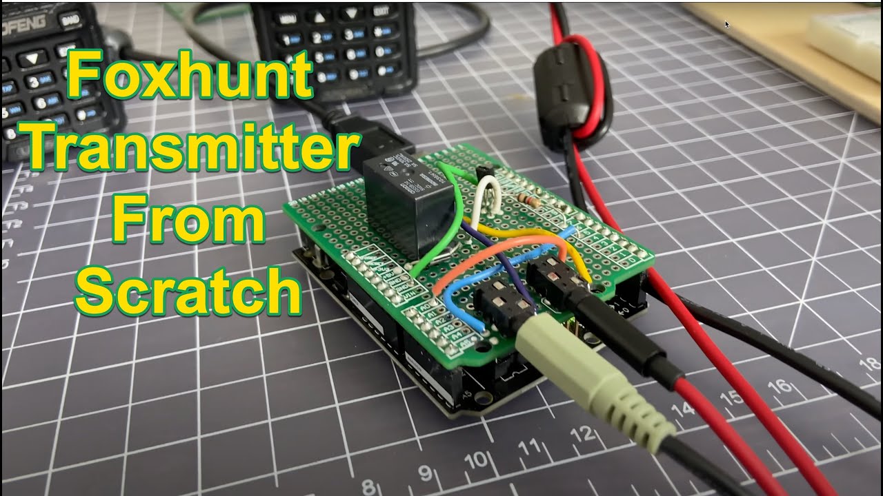 Сборка передатчика Foxhunt №2 — Arduino + реле