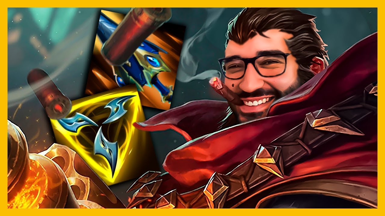 BUILD DO GRAVES TOP TANK QUE DÁ MUITO DANO!