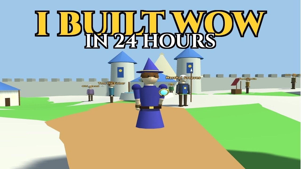 Я создал WoW за 24 часа
