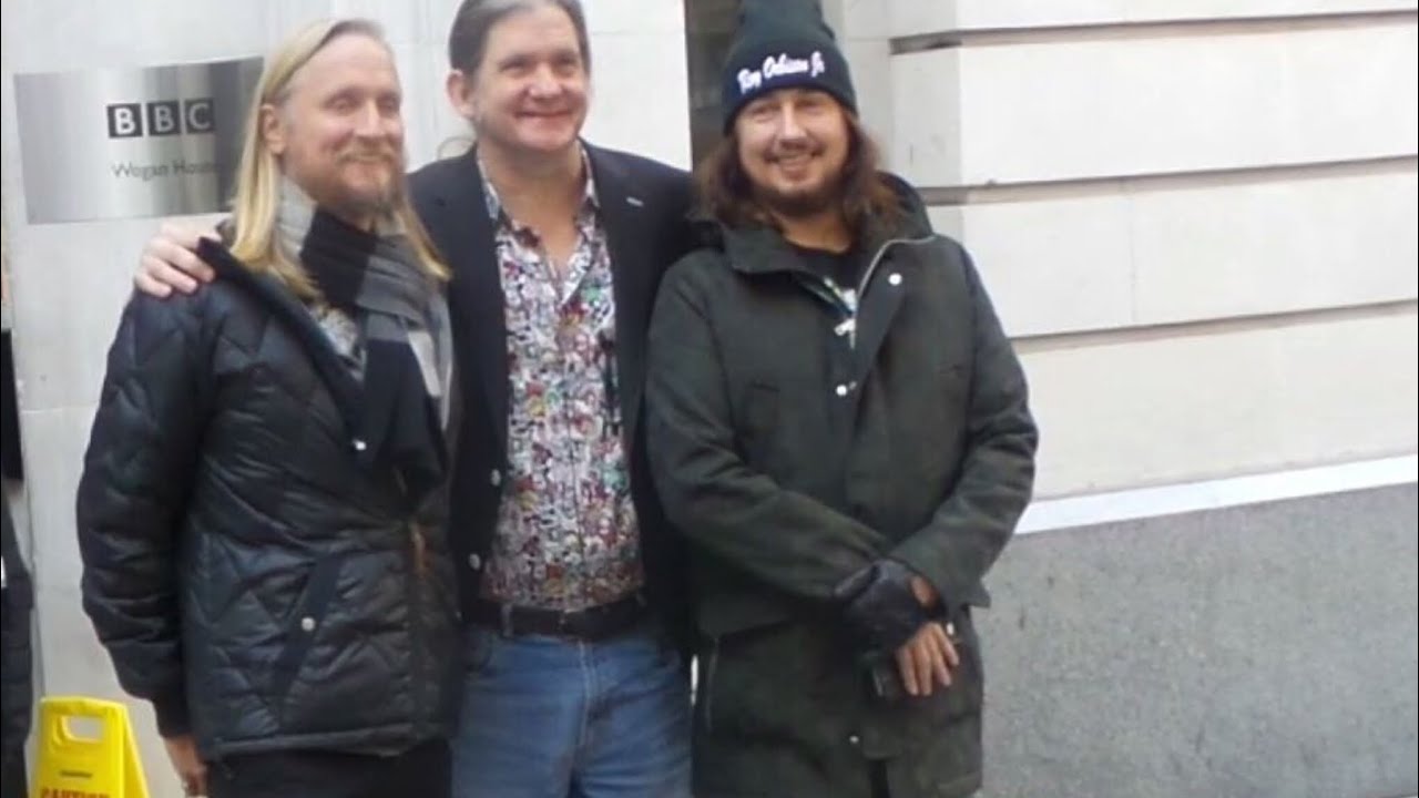 Roy Orbison's sons Roy, Wesley, and Alex Orbison in London 30 10 2017 (2)