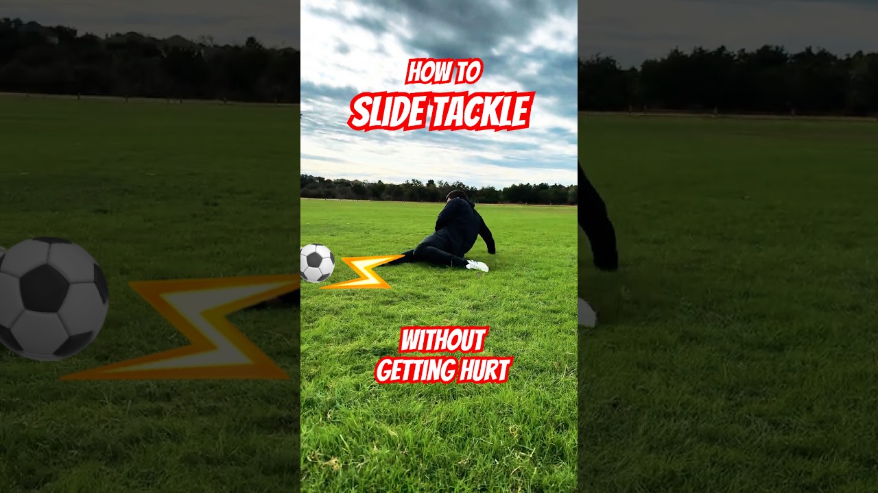 How To SLIDE TACKLE Without Getting Hurt!!