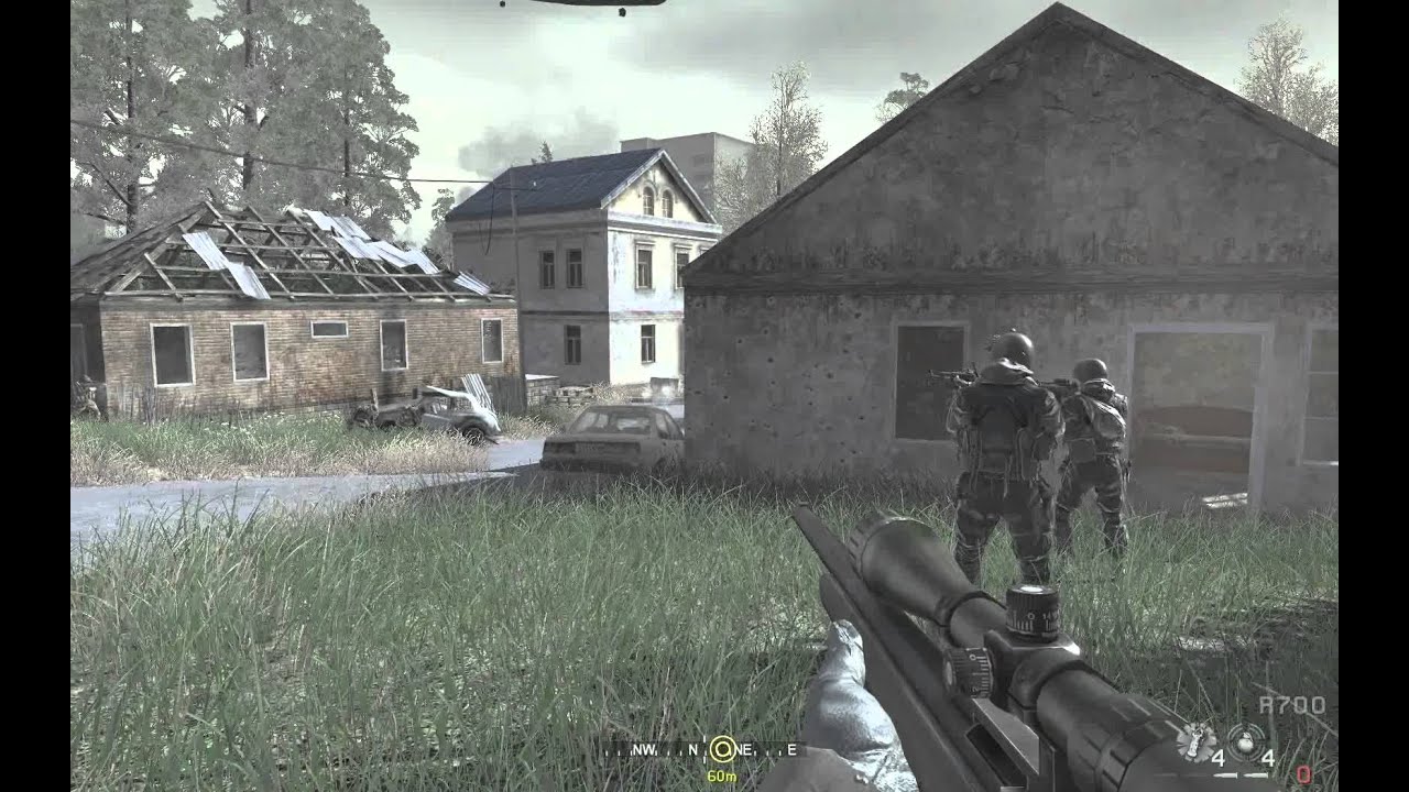 «Call of Duty 4: Modern Warfare 1», прохождение на уровне сложности «Ветеран», акт 2, миссия 5 — ...