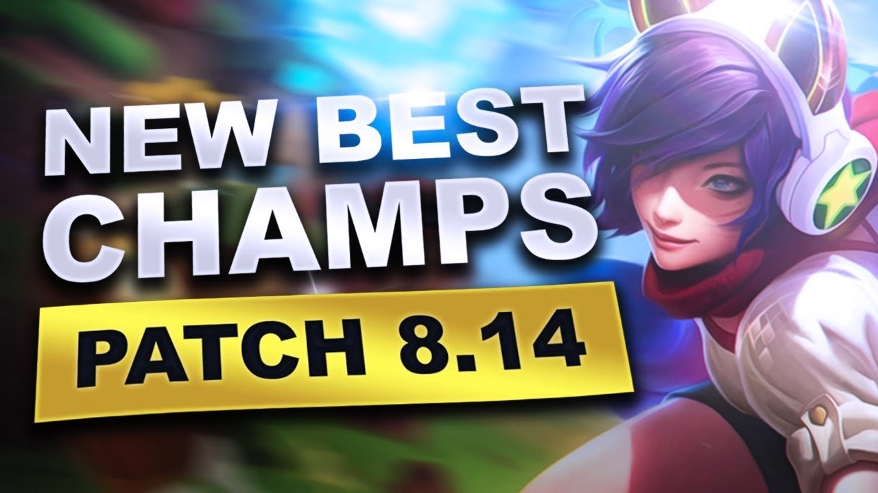 New Best Champions in Patch 8.14 SEASON 8 for Climbing in EVERY ROLE (League of Legends)