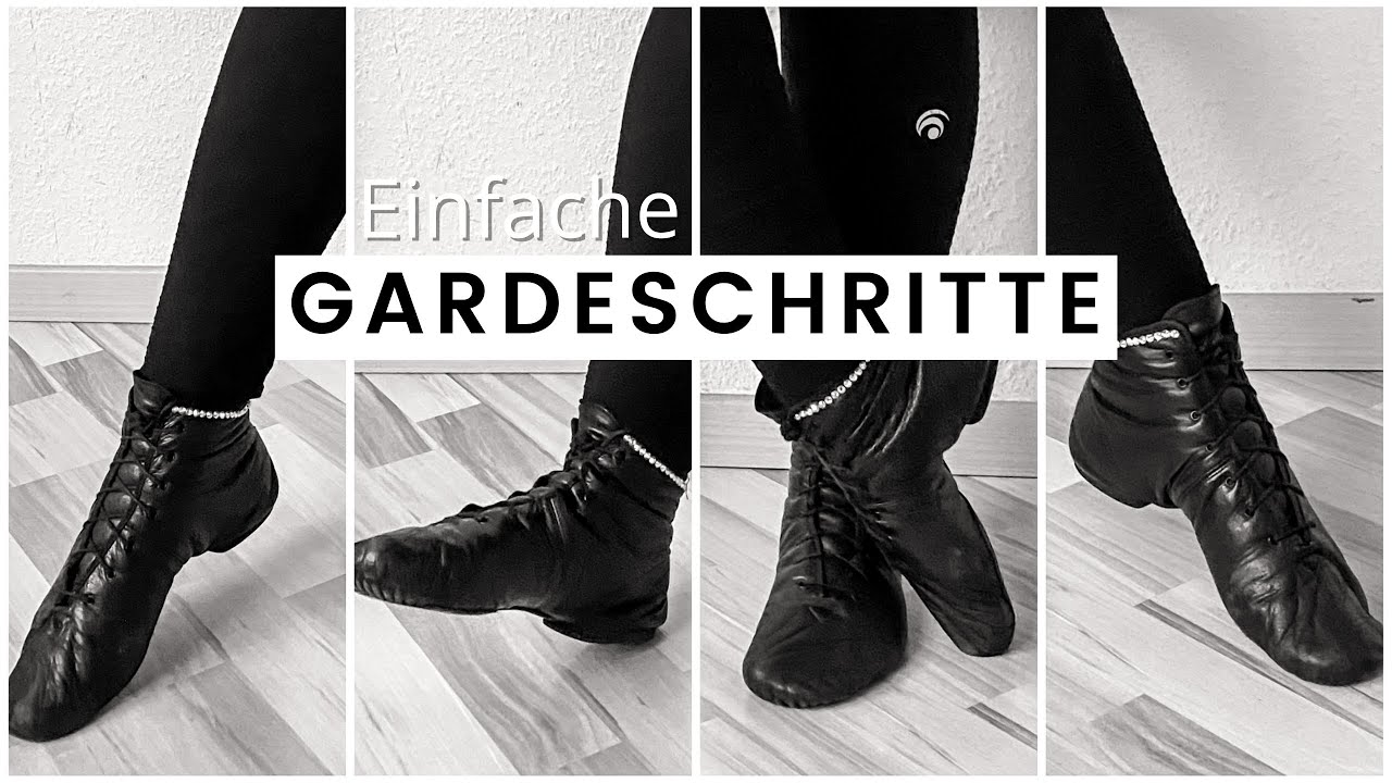 Einfache Gardeschritte für Anfänger #1 // 4 Grundschritte für den Gardetanz