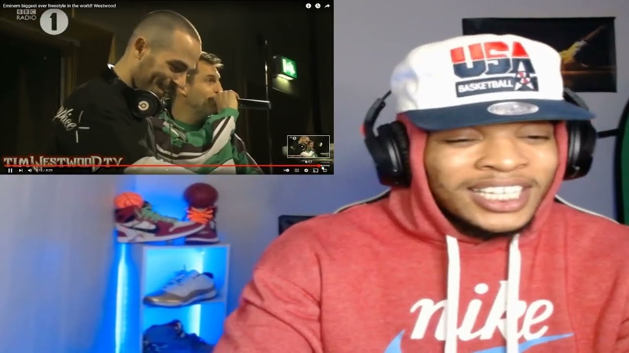 EMINEM BIGGEST FREESTYLE IN THE WORLD - TIM WESTWOOD TV (REACTION)