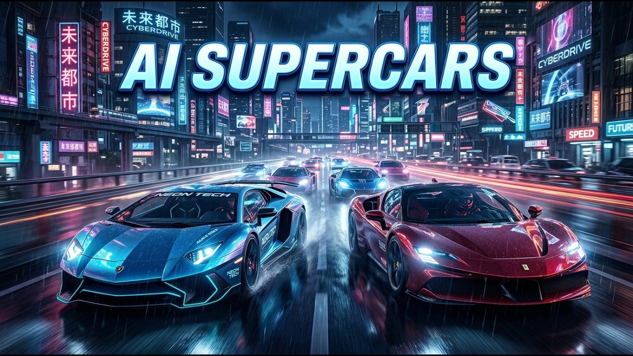 &ldquo;AI Powered Supercars of the Future | Lamborghini