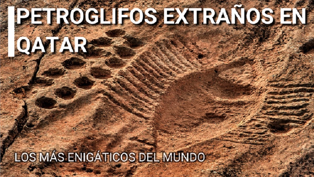 PETROGLIFOS EXTRA&Ntilde;OS EN QATAR OBRA DE ANTIGUAS CIVILIZACIONES PREHIST&Oacute;RICAS