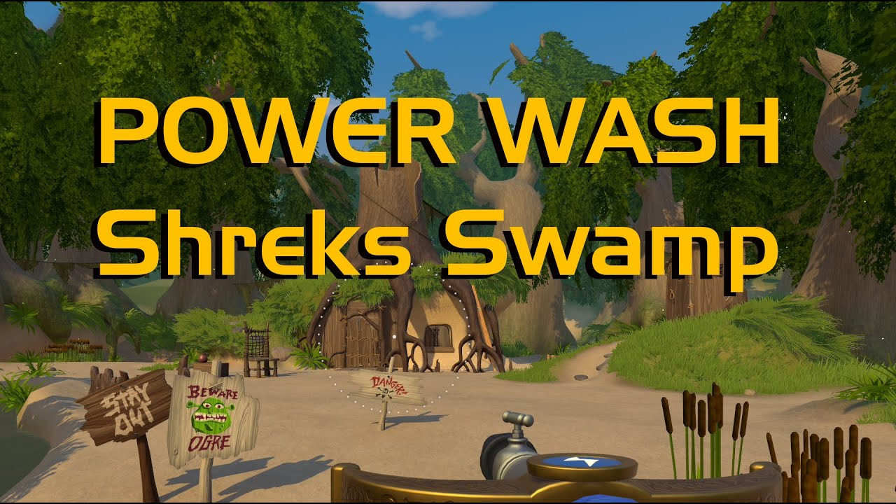 Shreks Swamp Job - Power Wash Simulator &ndash; Shrek DLC